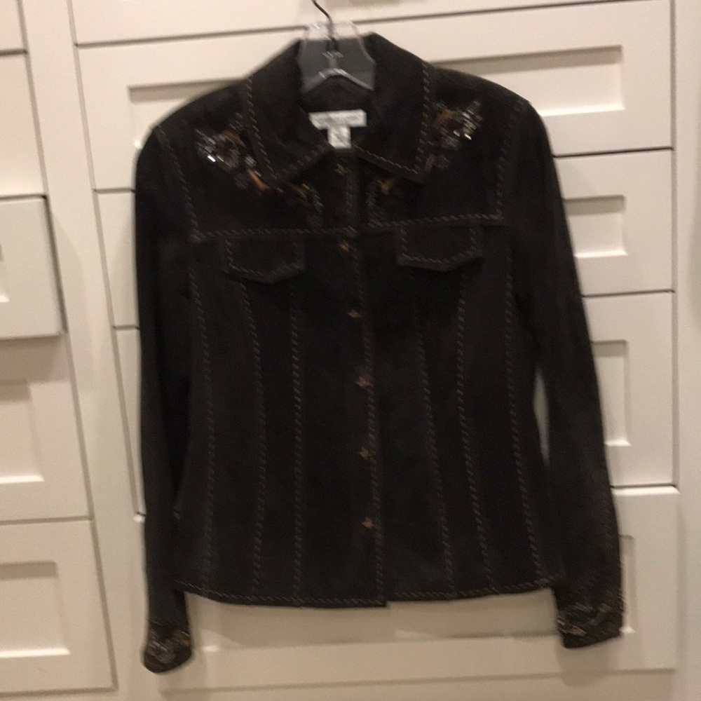 100% leather jacket